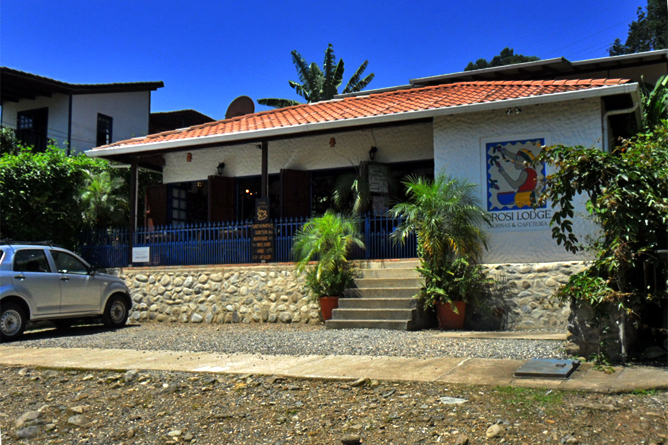 Orosi Lodge – Parkplatz