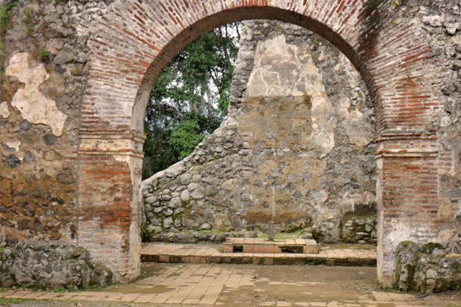 Ruinen von Ujarras bei Cartago, Costa Rica