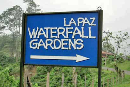 La Paz Wasserfallgarten