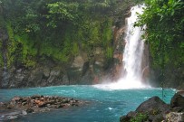 Cataratas Bijagua Rio Celeste Wasserfall