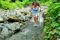 Wanderung Los Patos-Sirena_Wanderung durch Fluss_Osa Ventura_05-01-2018