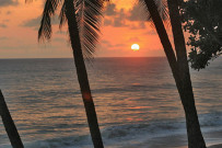Osa Wild Nationalpark-Corcovado Sirena Strand Sonnenuntergang